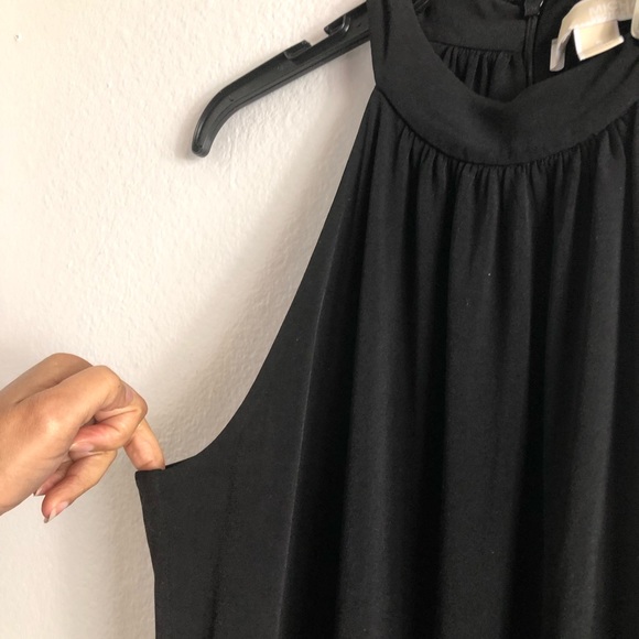 Michael Michael Kors Halter Buckle Straight Wide leg Jumpsuit Size S - Picture 5 of 12